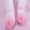 Pink, variant on Kids Ballet Slippers for Girls, Non-Slip Suede Sole, Elastic Straps, Breathable Fabric, Sky Blue,Size 39