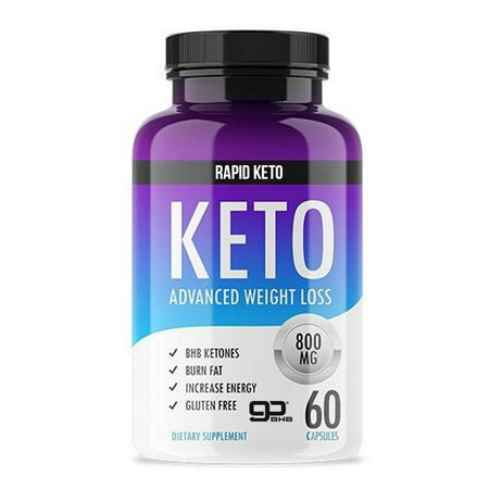 Keto Diet Pills - Weight Loss Supplements to Burn Fat Fast - Rapid Keto goBHB - Carb Blocker and Energy Booster for Women & Men - Best Keto Boost - 60 (Best Way To Burn Fat Cardio)