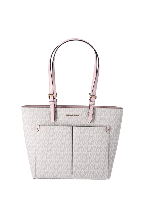 Womens Jet Sest Travel Medium Double Pocket Tote
