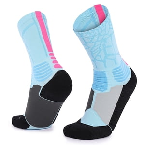 Yeacher Basketball Socks Men Women Breathable Football Socks Sports Socks Cushioned Athletic Socks