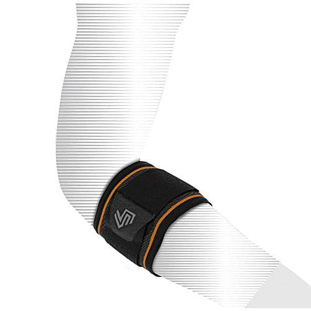 Shock Doctor Compression Knit Tennis/Golf Elbow Sleeve w/ Gel Support and Strap