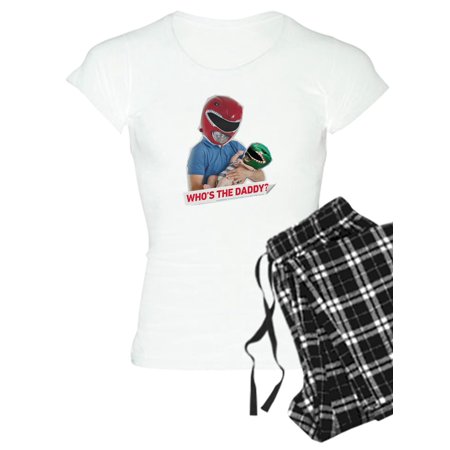 

CafePress - Power Rangers Who s The Daddy - Women s Light Pajamas