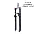 thumbnail image 1 of Soidarity Horquilla de bicicleta Solo Air con ajuste de rebote suspensión delantera 26/27. 5er herramienta ajustable de liberación rápida de Ciclismo Negro 26 pulgadas tipo 3 Soidarity OD001254-13B, 1 of 6