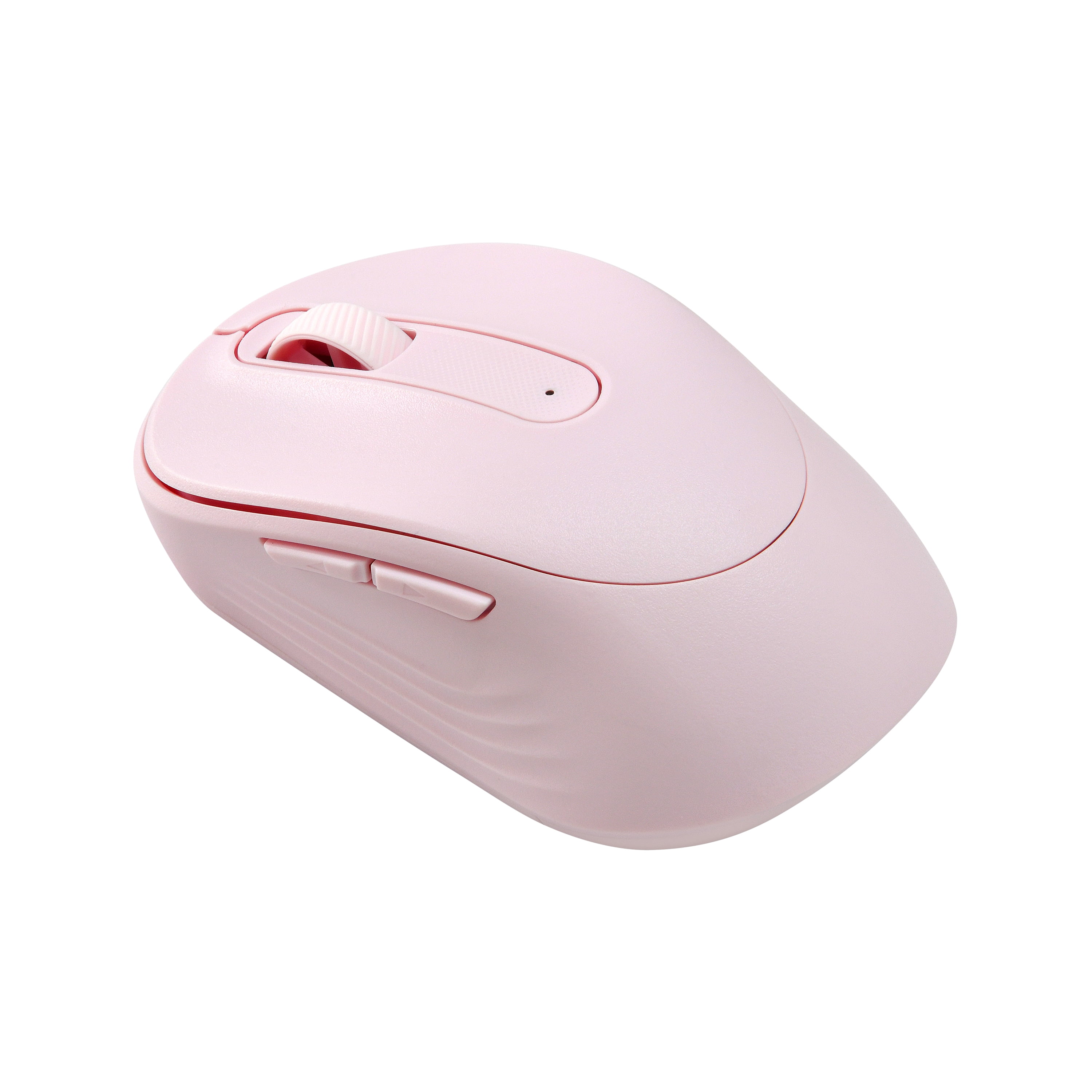 Onn Silent Wireless 5-Button Mouse with 1600 DPI, USB Nano Receiver, Pink