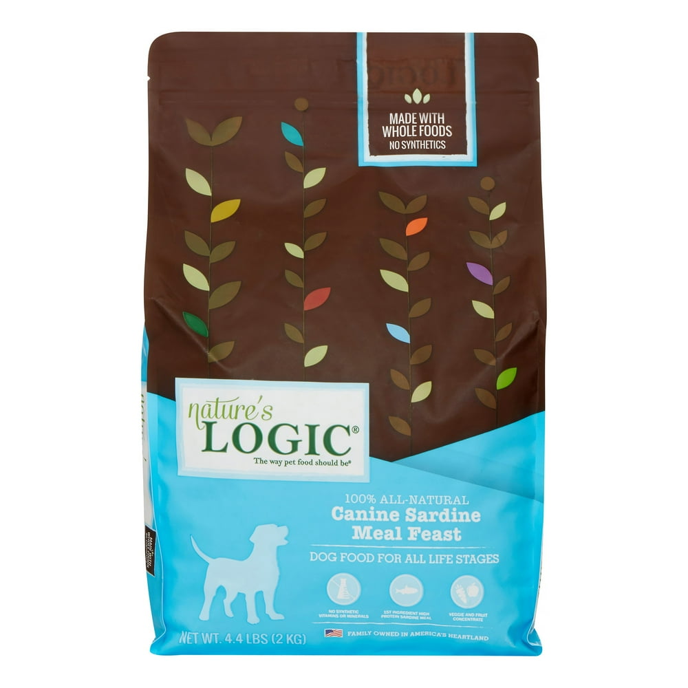 Nature's Logic Canine Sardine Meal Feast Dry Dog Food, 4.4 Lb Walmart