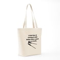 thumbnail image 7 of CafePress - A Bad Day Of Rowing Tote Bag - Unisex Canvas Tote Bag, Beige, 1-Piece, 7 of 7