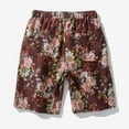 thumbnail image 4 of Mchoice Fashion Shorts for Men Strapped Big Size Beach Shorts Fit Drawstring Pockets Holiday Surfing Sport Casual Shorts, 4 of 6