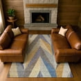 thumbnail image 6 of Addison Rugs Mayfield Premium Machine Washable Transitional Geometric Gold Rectangle Rug, 8' x 10', 6 of 6