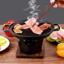 Korean Stainless Steel Charcoal Barbecue Grill Household BBQ Grill Non-Stick for Hok722