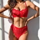 thumbnail image 1 of Conjuntos exóticos con aros, conjunto de lencería sensual sensual con sujetador, conjunto de ropa interior para mujer, conjunto de sujetador y bragas de realce fino Bralette Tan Jianjun unisex, 1 of 2