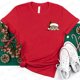 thumbnail image 1 of Camisetas de gato con sombrero de Navidad Kawaii para mujer, Tops de fiesta de Navidad, ropa de calle Harajuku, camisetas casuales de manga corta, ropa femenina, 1 of 5