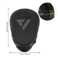 thumbnail image 3 of Guantes de boxeo Boxing Focus Valleycomfy de piel curvada, color negro, 3 of 7
