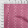 thumbnail image 1 of oneOone Cotton Poplin Fabric Curve & Circle Block Print Fabric By The Yard 42 Inch Wide, 1 of 4