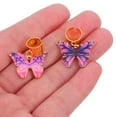 thumbnail image 5 of HEANUJJ 1Set Braided Hair Rings with Metal Butterfly Pendant for Fashionable Hair Decoration, 5 of 8
