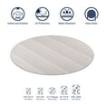 thumbnail image 2 of Beverly Rug Round Outdoor Rug 6' 7'' Patio, Porch, Garden White and Grey, 2 of 6
