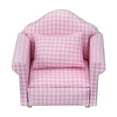 thumbnail image 1 of Weiweiguan 1 Set Mini House Sofa Miniature Sofa Toy Mini Furniture Model with Back Cushion, 1 of 6