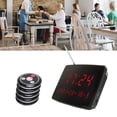 thumbnail image 3 of Restaurant Pager System, Long Working Distance Pager With 10 Pagers,  Restaurant Waiting Buzzers, Adjustable 30  Control Volume, For Coffee Shop, Food Truck,,Clinic, 3 of 8