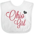 thumbnail image 3 of Inktastic Ohio Girl Boys or Girls Baby Bib, 3 of 4