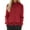 Red, variant on Women's Stand Collar Cardigans Loose Button Down Knitted Warm Long Sleeve Cozy Casual Sweater Coat for Fall Winter Stand Collar Style,Beige,L