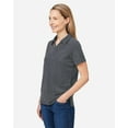 thumbnail image 2 of CORE365 CE112W Women's Fusion ChromaSoft™ Pique Polo-Carbon Heather-3XL, 2 of 6