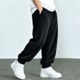thumbnail image 5 of JIA JIA SHUANG Kids Corduroy Pants Fall Winter Drawstring Elastic Waist Trousers Casual Plain Loose Fit Cinch Bottoms Pants(Black,3-4 Years), 5 of 6