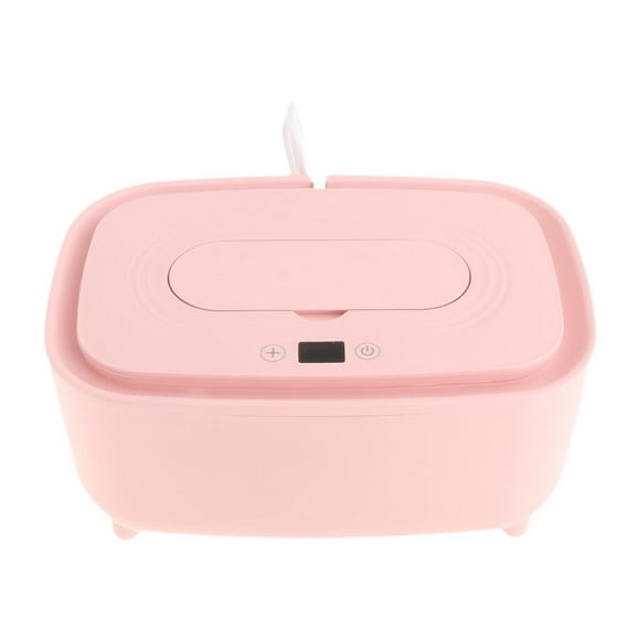 Calentador de toallitas húmedas para bebés CUTICAT reutilizable digital rosa