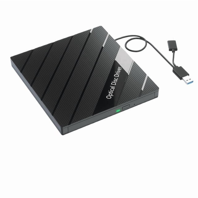 Portable External Bluray Drive with Bag USB 3.0 Type-C BD DVD CD-RW Burner Writer Reader ,Wide Compatibility