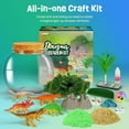 thumbnail image 4 of Dinosaur Gifts for Boys - Dinosaur Terrarium Kit for Kids - Birthday Gift for Boys Ages 4 5 6 7 8-12 Year Old - DIY Dinosaur Light Up Toys for Boys - Arts and Crafts Kit for Kids, 4 of 6
