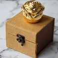 thumbnail image 4 of Norbi Preserved Flower Rose with Rose-shape Gold Alloy Box and Gift Box - Forever Flower Rose Upscale Immortal Flowers for Her, Mother's Day Valentine's Day Anniversary Birthday Decoration Gift, 4 of 7