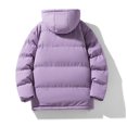 thumbnail image 4 of BXINGOHAI Men's Lightweight Winter Jackets Warm Puffer Jacket Quilted Winter Coat with Hood Today Purple,M, 4 of 4