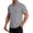 Light Gray -CX30, variant on Men Wrinkle Free Quick Dry Shirts 2026 Summer Button Short Sleeve Casual Button Down Work Hiking Dress Shirts White L