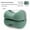 Green, variant on 1PC Contoured Leg Knee Pillow for Sleeping,Cooling Memory Foam Leg Pillow for Sciatica,Back Knee Joint Pain,Help Spine Alignment