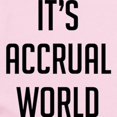 thumbnail image 2 of CafePress - It's Accrual World Baby Light Bodysuit - Baby Light Bodysuit, Size Newborn - 24 Months, 2 of 4