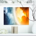 thumbnail image 1 of Space Sunset - Spacescape Canvas Art Print, 1 of 3