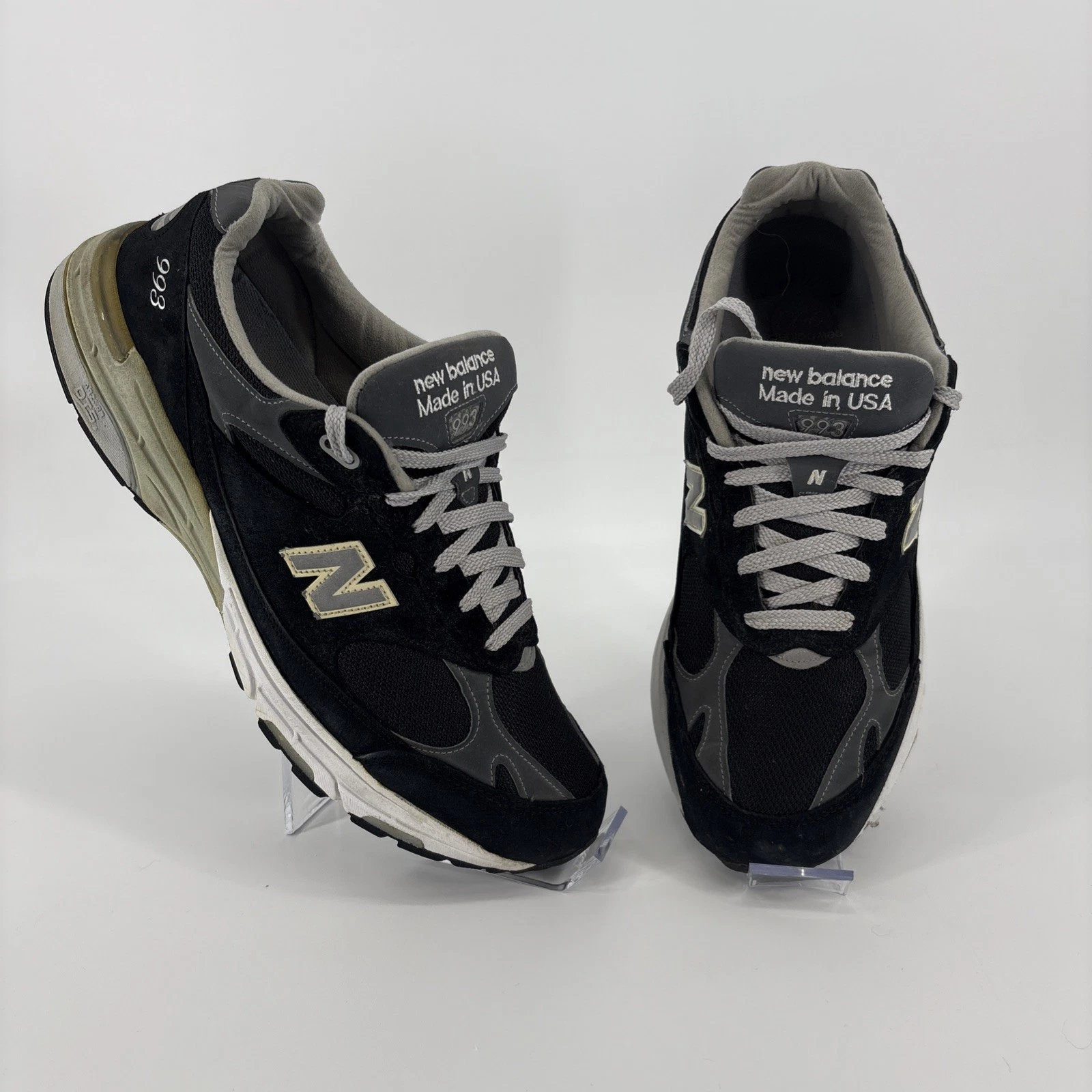 New Balance 993 Men’s Sz 14 Black Running Heritage Collection Sneakers ...