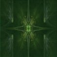 thumbnail image 1 of Ahgly Company Machine Washable Indoor Square Transitional Deep Emerald Green Area Rugs, 4' Square, 1 of 7