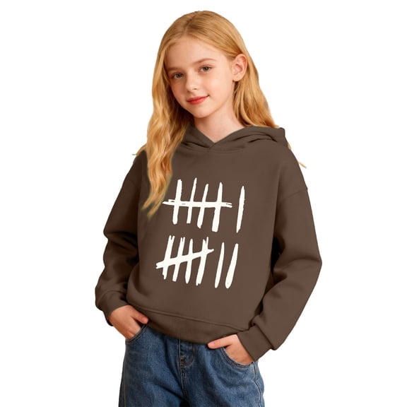 JIAYUE Sweatshirt For Boys Graphic Print Comfortable Fleece Pullover Casual Long Sleeve Hoodies For Daily Winter Loose Wear And Outdoor Activities For Kids,1-2 Years