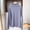 Blue, variant on Women's Lettuce Hem Shirts Liweisiy Mock Neck Solid Color Layering Long Sleeve Tops Casual Classic Daily Tops Coffee Free Size