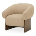 thumbnail image 2 of Moe's Home Collection Otto Accent Chair Fabric Brown, 2 of 8