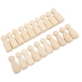 thumbnail image 3 of 20 clavijas de madera de 55 mm para manualidades, pequeñas y atractivas, sin terminar, para adornos., 3 of 14