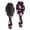 Pink Fall Pumpkins Bats Stars Pattern, variant on Happy Thanksgiving Turkey Fall Pumpkin Hair Brush,Girls Detangling Hair Brush,Glide Through Tangles with Ease for Wet & Dry Hair
