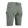 thumbnail image 4 of Men Cargo Shorts Outdoor Lightweight Quick Dry Multi Pocket Durable Stretch Waistband Shorts, 4 of 4