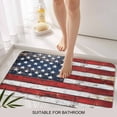 thumbnail image 3 of Vintage American Flag Door Mat&nbsp;Indoor Outdoor Entrance, Non Slip Rug for Kitchen Bathroom Entryway Rug, Country Wooden USA Flag Washable Doormat Floor Mat for Office Home Decor 24x36 Inch, 3 of 8