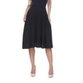thumbnail image 6 of White Mark Saya Flare Skirt Womens High Waist A-Line with Pockets Size X, 6 of 10