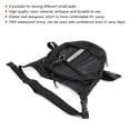 thumbnail image 5 of Bolsa de muslo Bolsa de cinturón Paquete de cintura Bolsa de pierna Bolsa de ciclismoBolsa de cintura pierna multifuncional para hombre Mgaxyff No, 5 of 5