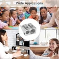 thumbnail image 5 of 5 Pack Pencil Sharpeners Dual Hole Sharpener Manual Pencil Sharpener Metal Pencil Sharpener Metal Sharpener for School Office Home Art Projects, 5 of 5