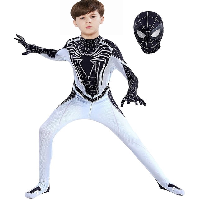 Disfraz de Superhéroe del hombre Araña, Traje de Licra Zentai, Indumentaria de Cosplay, Mono para Halloween, Estilo 3D Fivean unisex