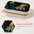 thumbnail image 5 of Sea Slug Velvet Portable Jewelry Stand with Removable Compartment - Travel Organizer, Earring Holder, and Organizer Box - Gift, 5 of 7