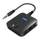 thumbnail image 1 of Transmisor y receptor Bluetooth 5.0, Adaptador Bluetooth inalámbrico 2 en 1, Carga USB, Adaptador de audio Bluetooth, para TV Sistema estéreo Sunnimix Transmisor Bluetooth para coche, 1 of 8
