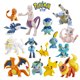 thumbnail image 2 of Figura de anime de Pokémon Pikachu, Eevee, Charizard, Mewtwo, figuras de dibujos animados, colección de modelos, juguetes de acción de Pocket Monster, regalos de cumpleaños para niños, 2 of 5